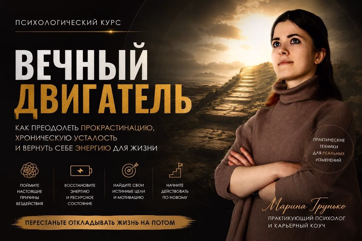 Преодолеть прокрастинацию, хроническую усталость и вернуть себе энергию для жизни